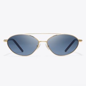 Tory Burch Eleanor Oval Sunglasses